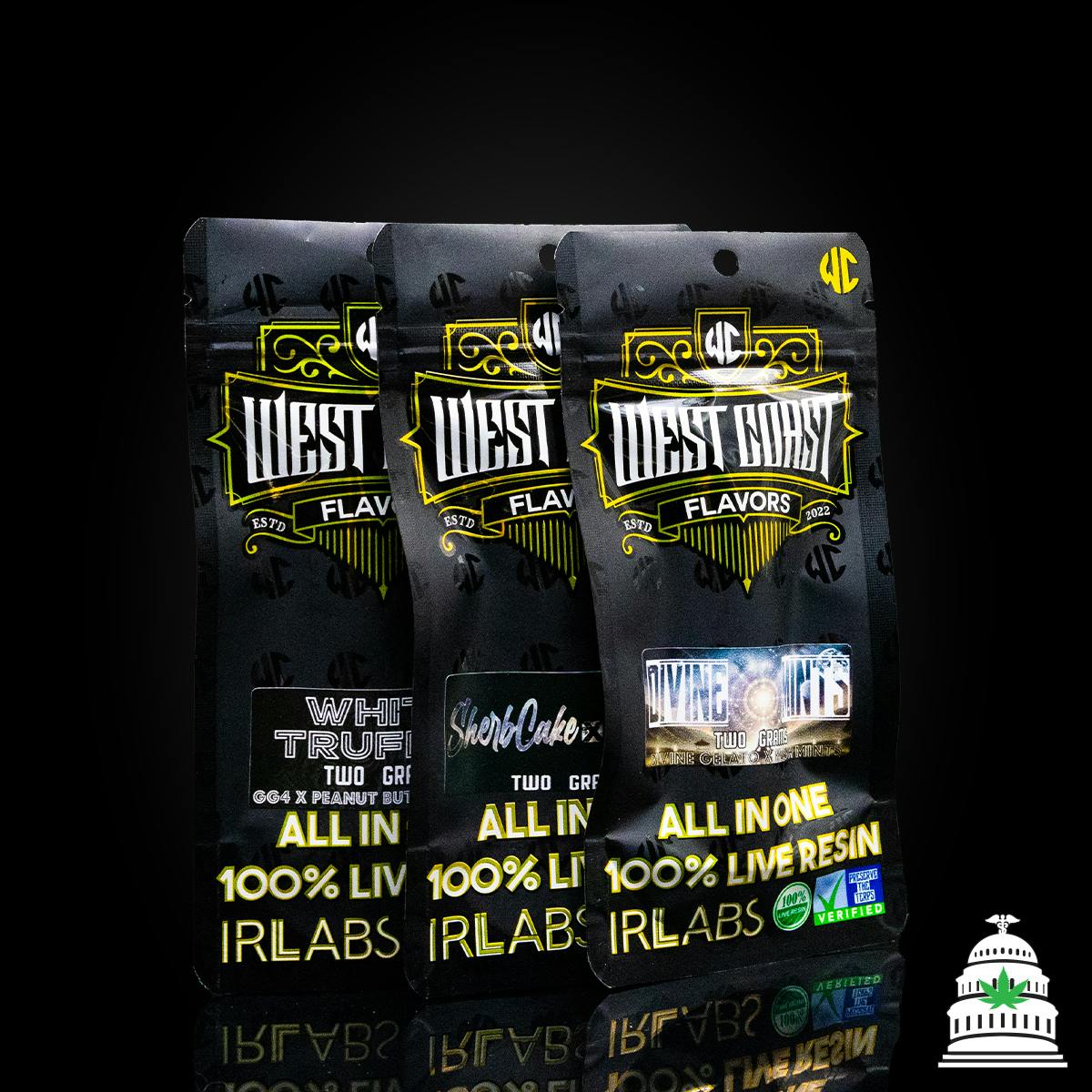 West Coast Flavors | Dr. Big Sleep | Live Resin Disposable | 2g by West Coast Flavors