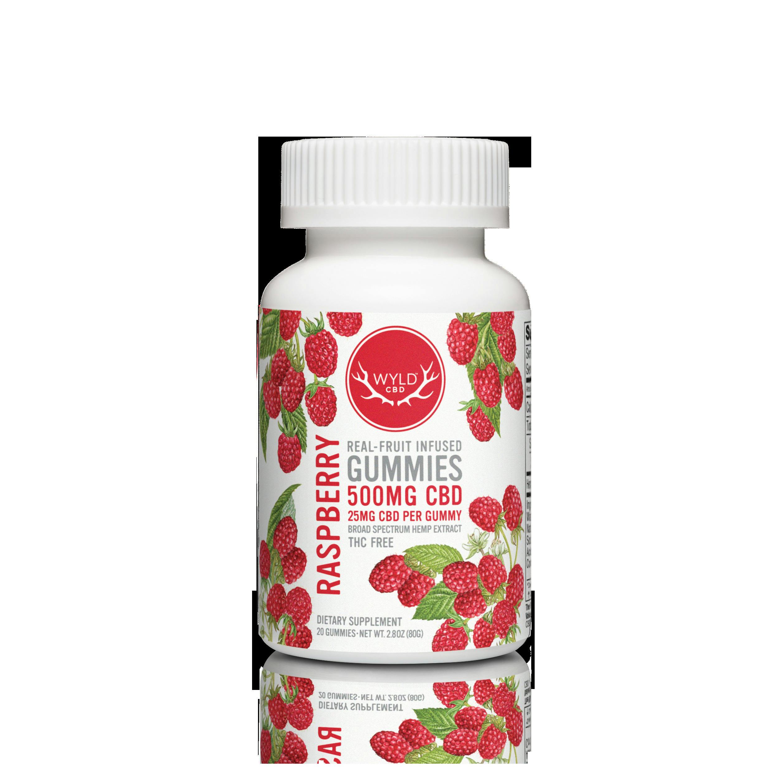 Wyld Raspberry CBD Gummies