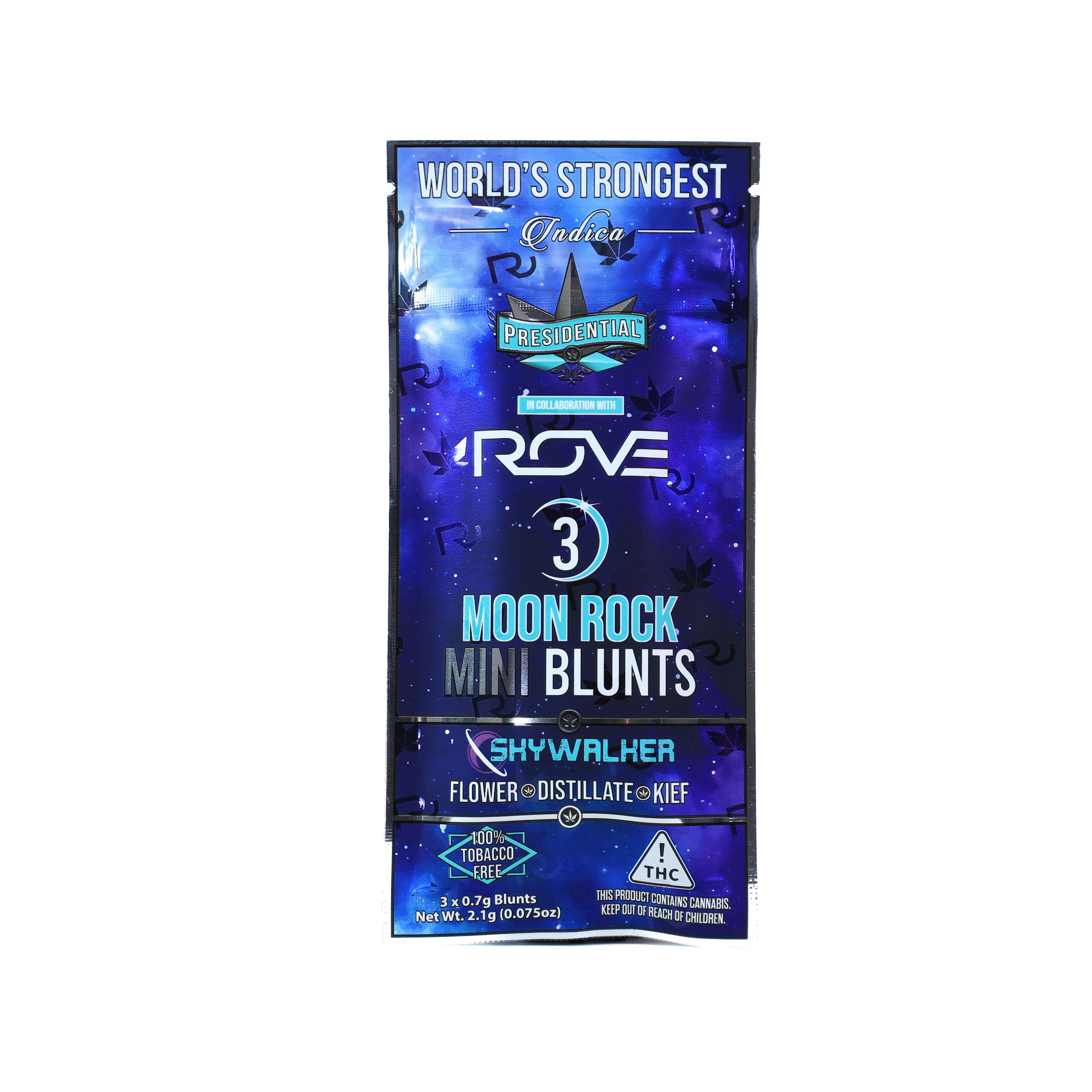 Presidential x ROVE Skywalker (I) Moon Rock Infused Blunt Multipack 0.6g 3pk