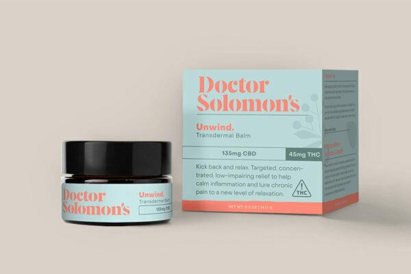 Dr. Solomon's Unwind 3:1 CBD:THC Balm