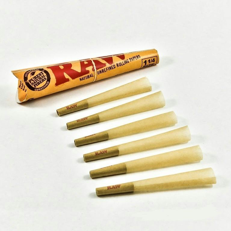 Raw Classic 1 1/4 Cone 6pk