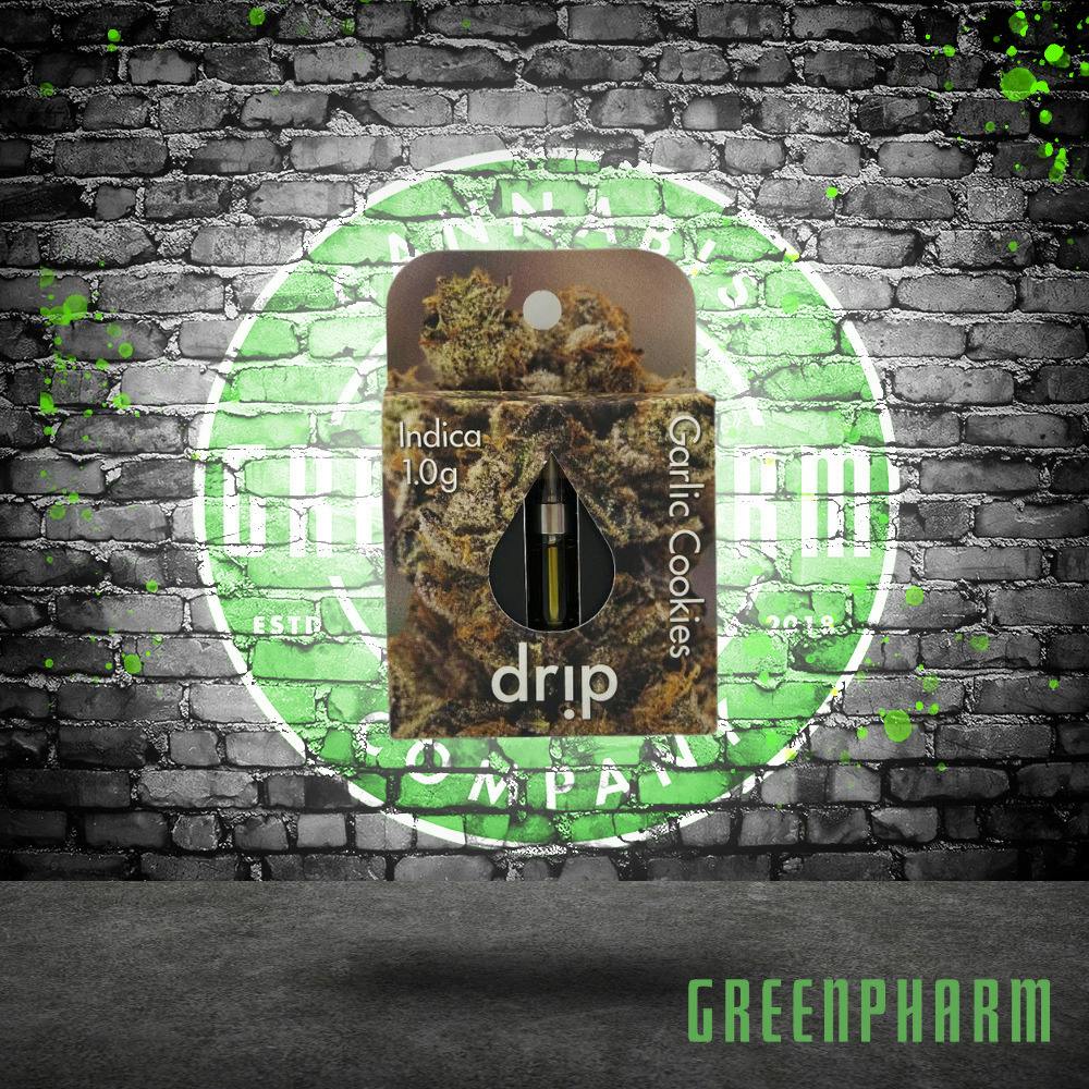 Drip | 1G Cartridge | Garlic Cookies