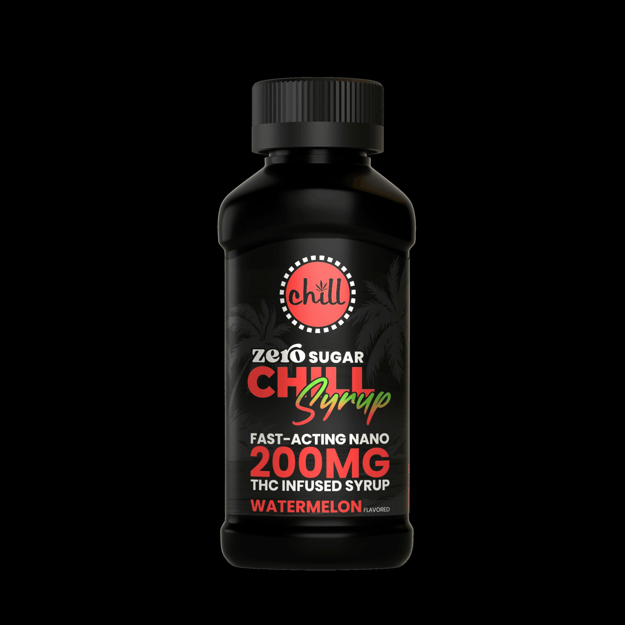 Chill Medicated | 200MG Zero Sugar Syrup | Watermelon