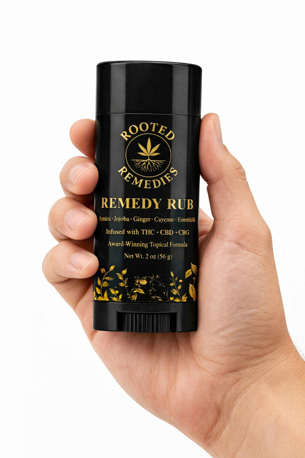 Rooted Remedies | 1 : 1 : 1 THC:CBD:CBG | Remedy Rub