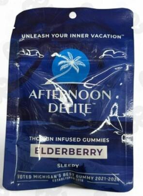 Afternoon Delite | 200MG Gummies | 2:1 Sleep | Elderberry