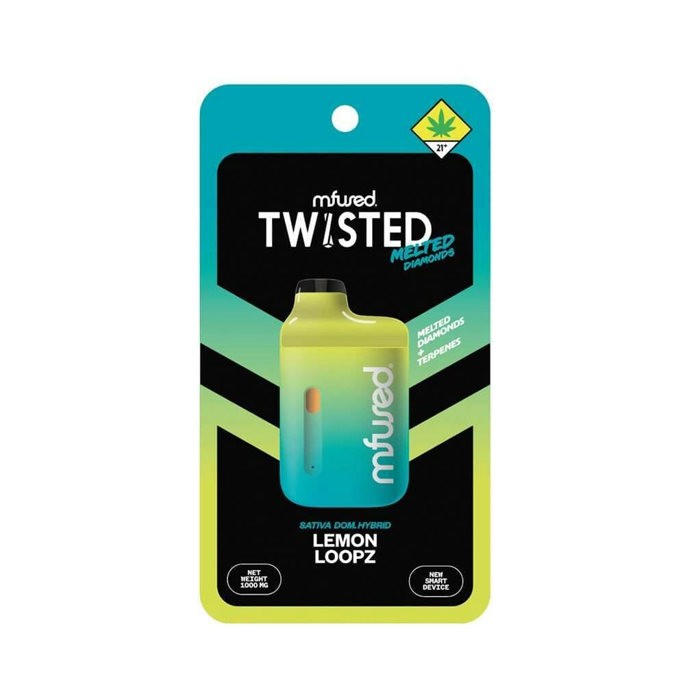 Lemon Loopz [1000mg] | Mfused - TWISTED Melted Diamonds Jefe Disposable