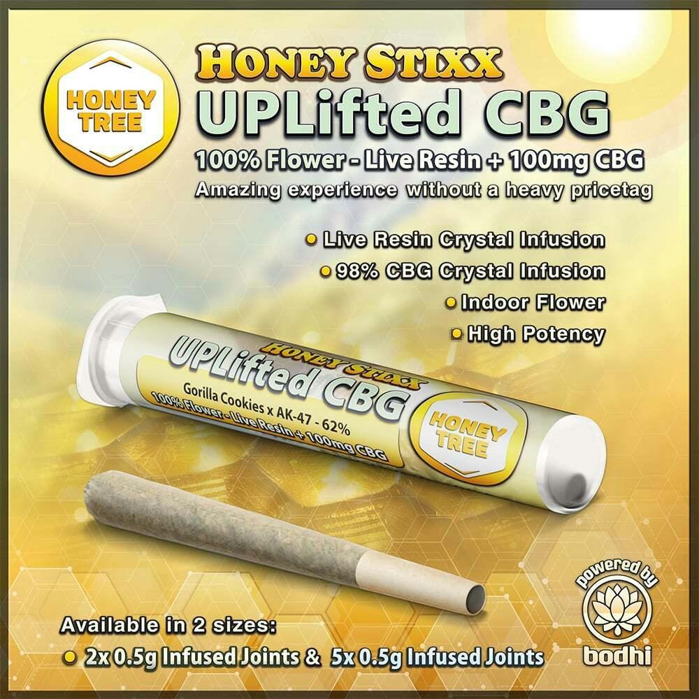 Mandarin Sunset x Green Crack [.5g] | Honey Tree - Honey Stixx 2pk - Indoor Flower - Live Resin +...