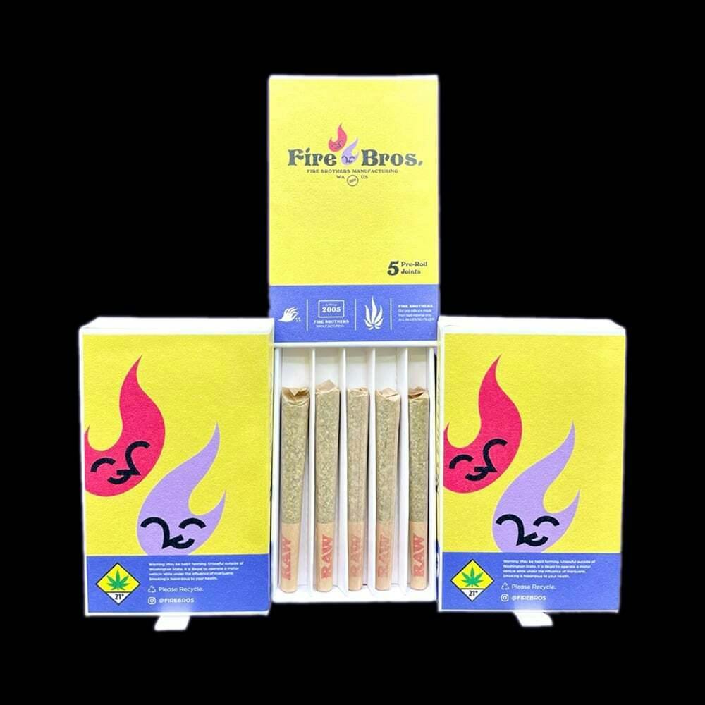 Black Magic Woman Preroll By Fire Bros. [.5g] | Fire Bros. - 5 Pack Pre Roll
