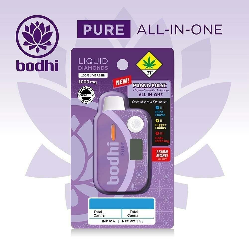 Carbon Fiber [1000mg] | Bodhi Brands - Pure - Prana Pulse - Liquid Live Resin Diamonds