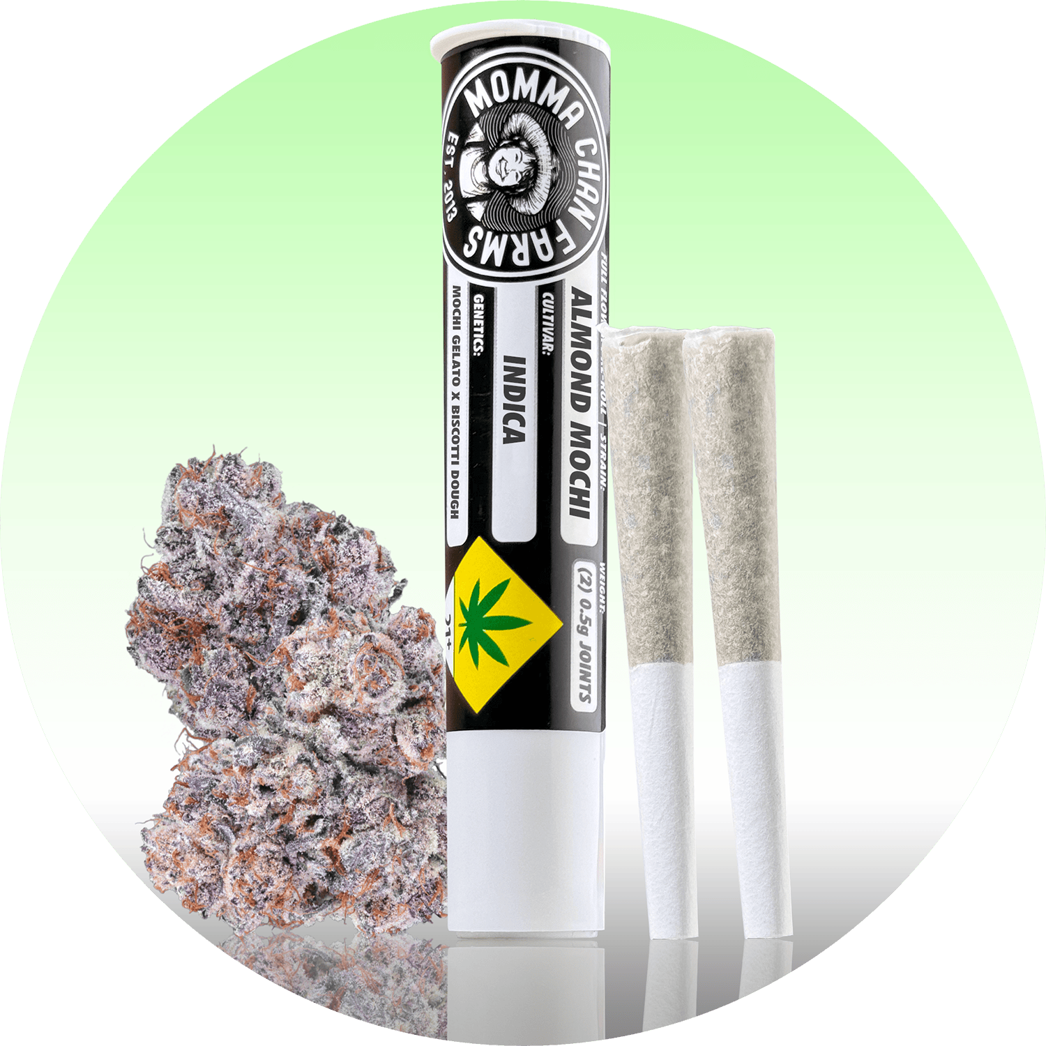 Almond Mochi [.5g] | Momma Chan - 2 Pack Pre Roll