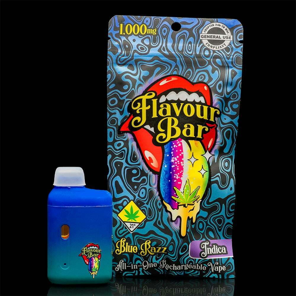 Blue Razz [1000mg] | Dank Czar - Flavour Bar Disposable
