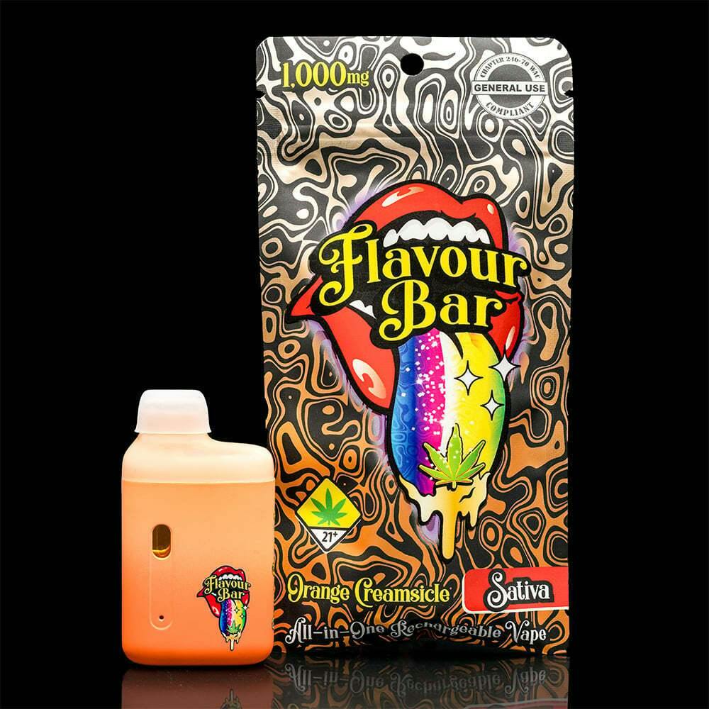 Orange Creamsicle [1000mg] | Dank Czar - Flavour Bar Disposable