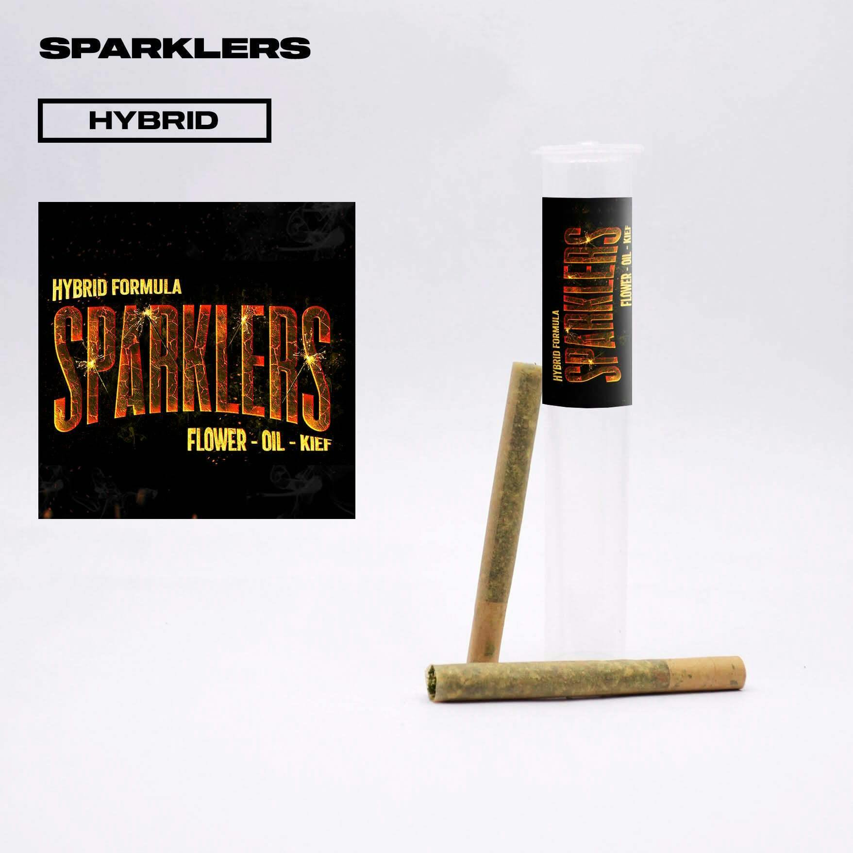 Candy Gas [.5g] | Phat Panda - 2 Pack Sparklers Infused Pre Roll