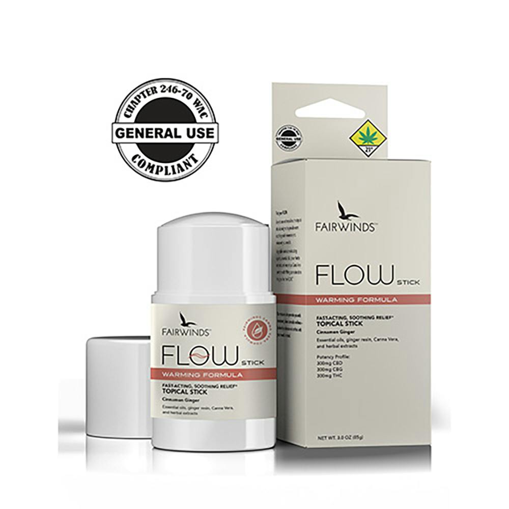 1:1:1 FLOW Warming Stick [3oz] | Fairwinds - Topical