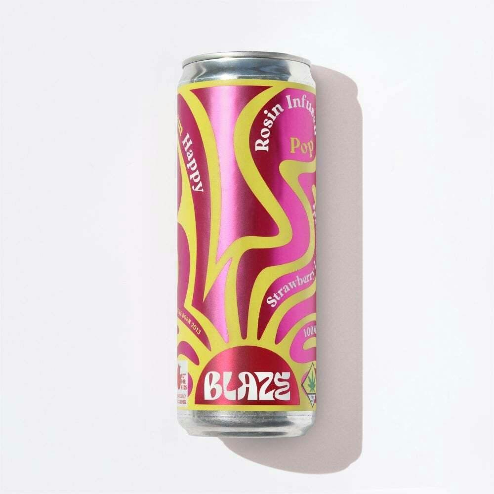Strawberry Lemonade [12oz] (100mg) | Blaze - Rosin Pop