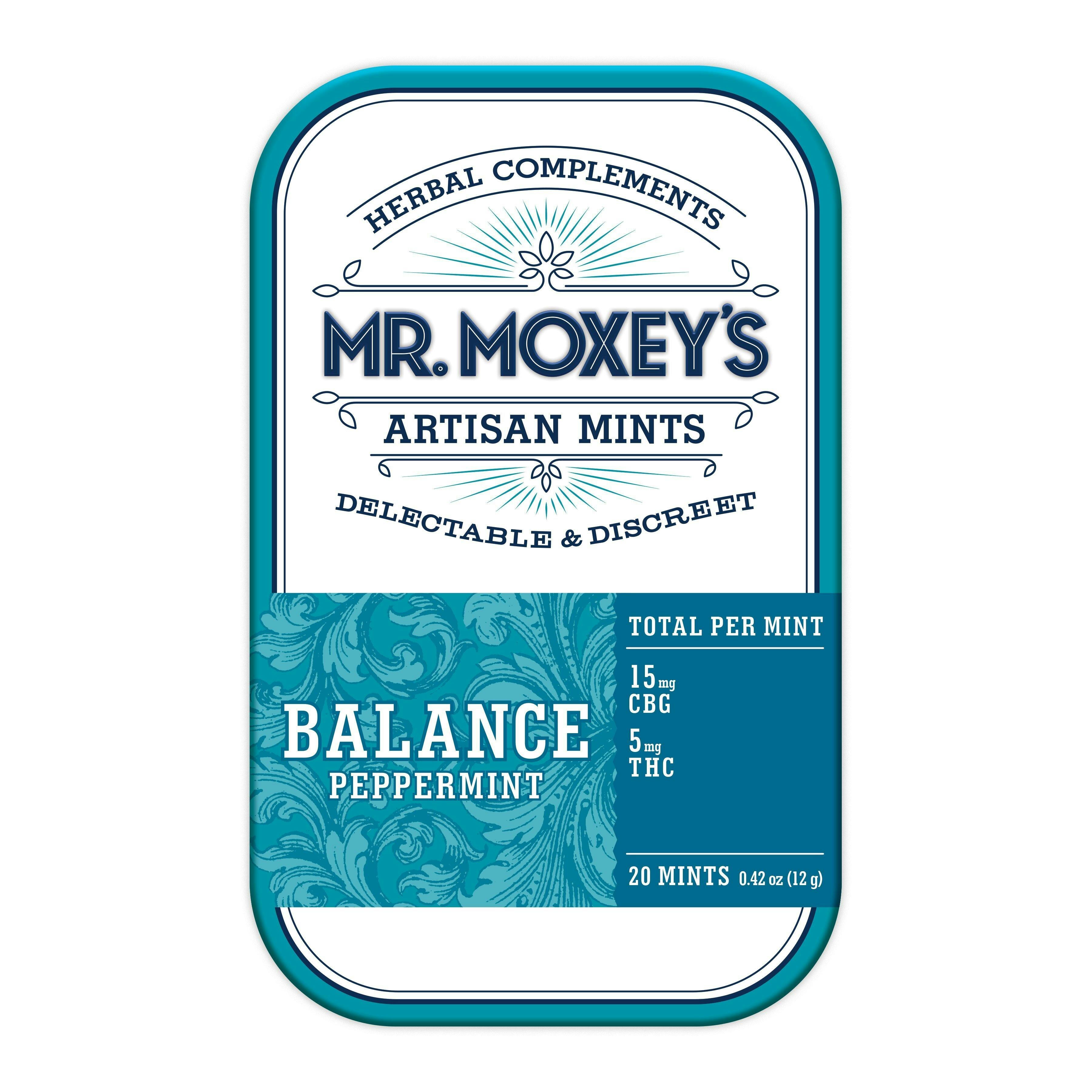 Balance 3:1 CBG Peppermint Mints (300mg CBG/100mg THC) | Mr. Moxey's - Mints