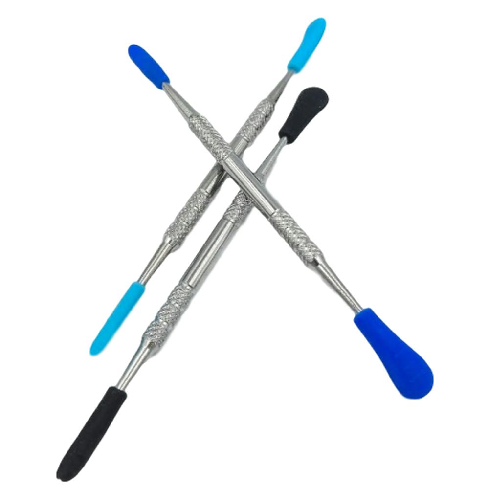 Metal Dabber w/ Silicone Tips | Dab Tool