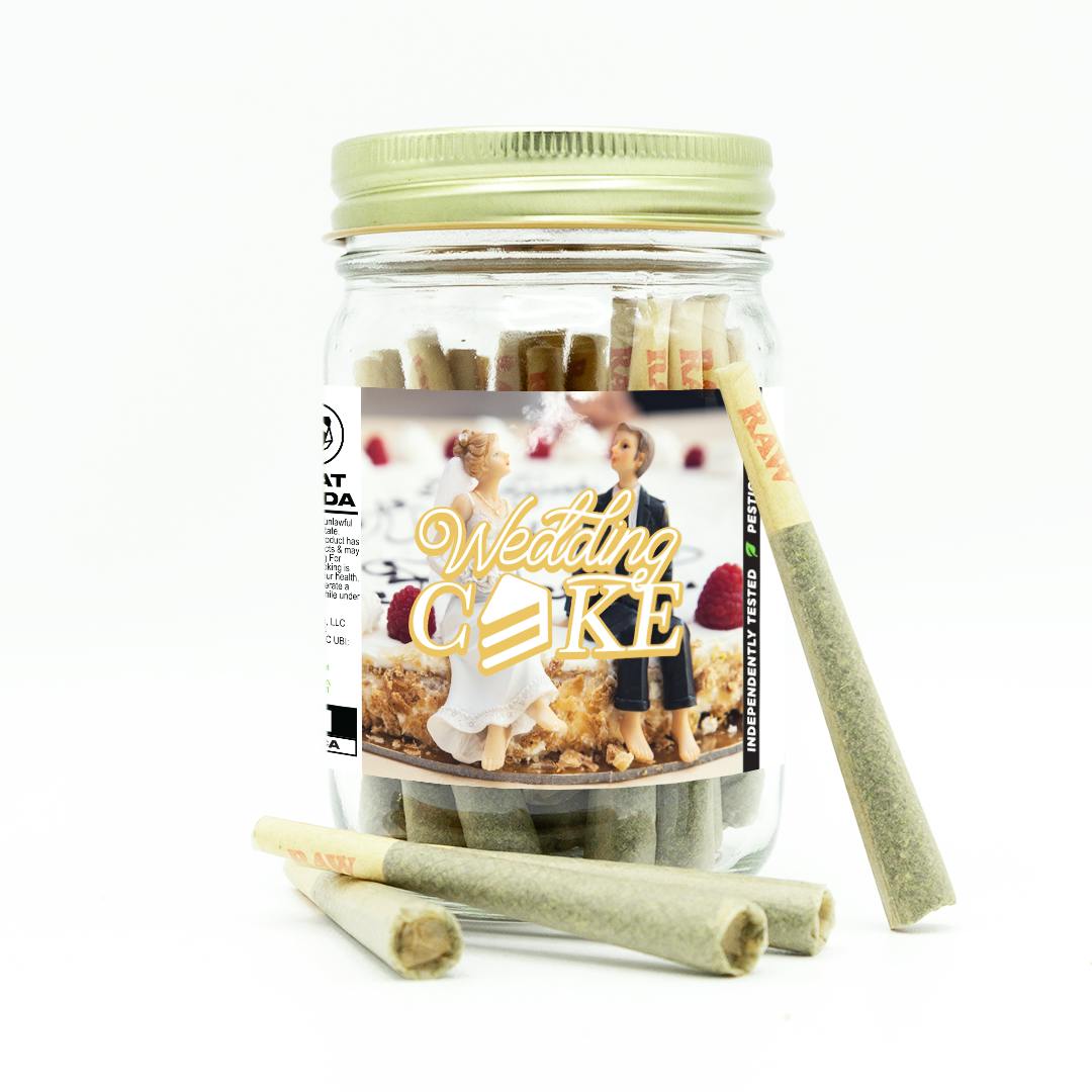 Wedding Cake [1g] | Phat Panda - 28 Pack Pre Roll