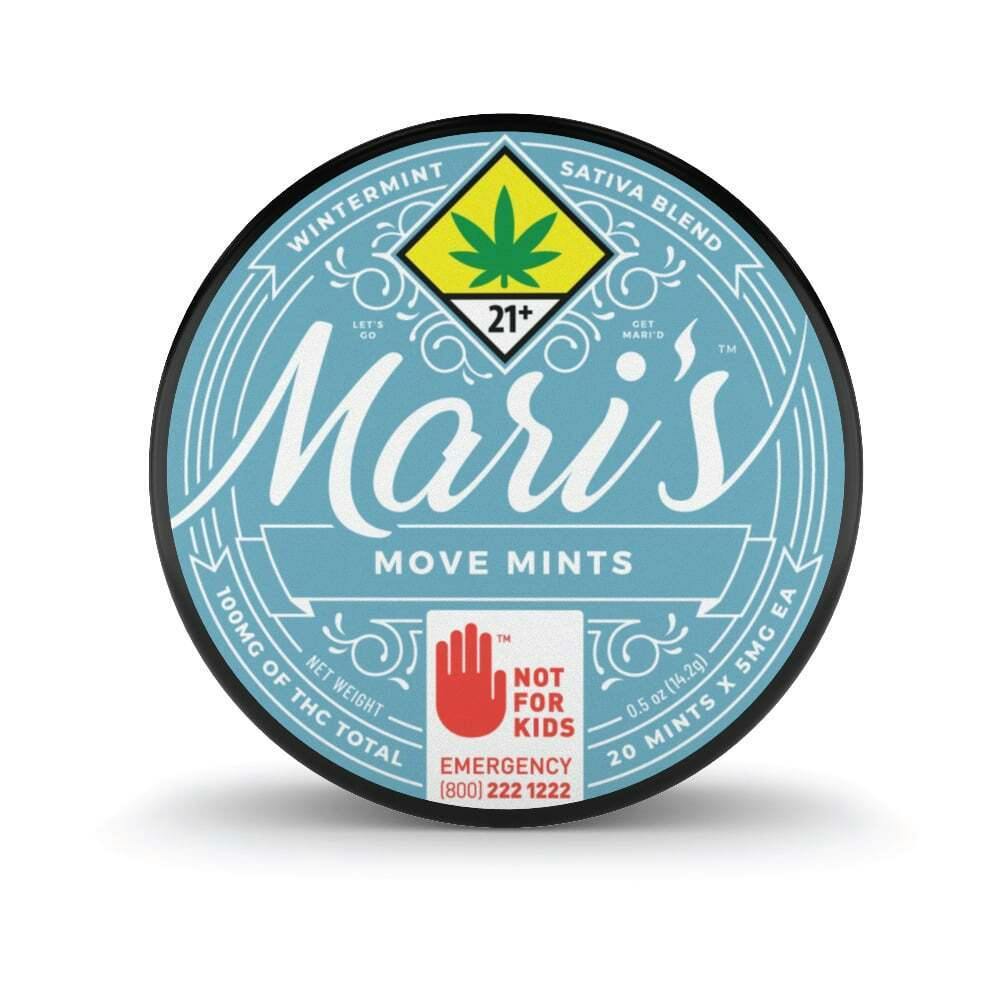 Wintermint [20pk] (100mg) | Mari's Mints - Move Mints