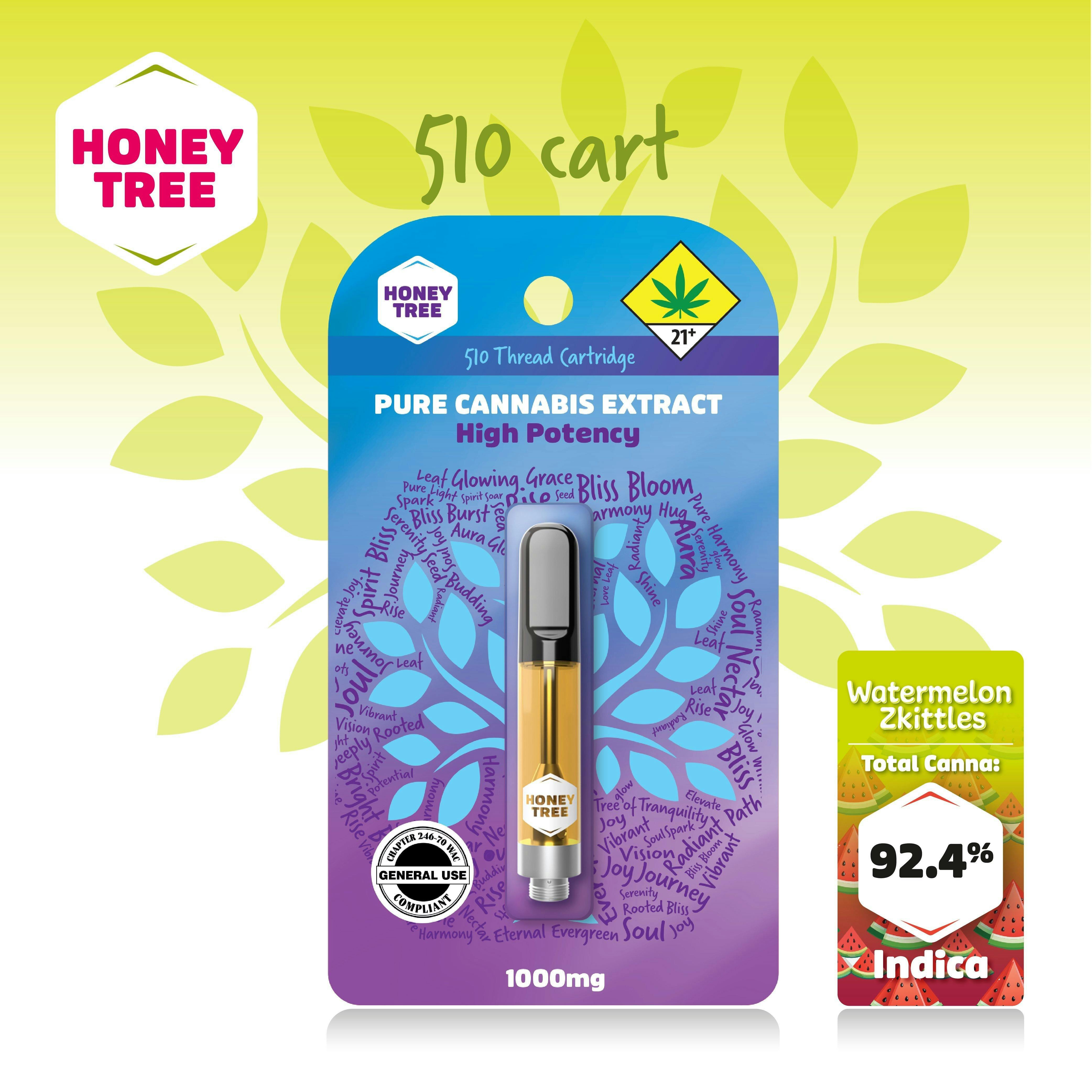 Watermelon ZKZ | Honey Tree - Cartridge - Flavored High-Potency Extract
