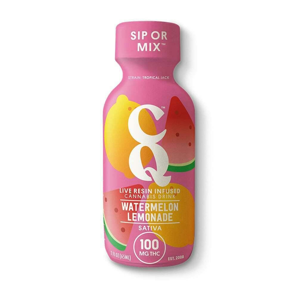 Watermelon Lemonade w/ TROPICAL JACK Live Resin [2oz] (100mg) | CQ/Cannabis Quencher - Shot