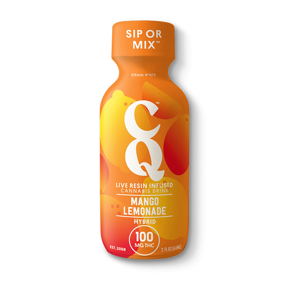 Mango Lemonade w/ R*NTZ Live Resin [2oz] (100mg THC) | CQ/Cannabis Quencher - Shot