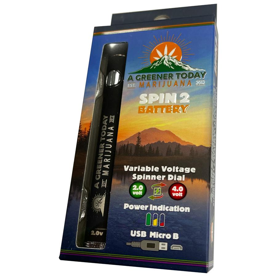 AGT Spin 2 Battery - Assorted Colors | Clearly