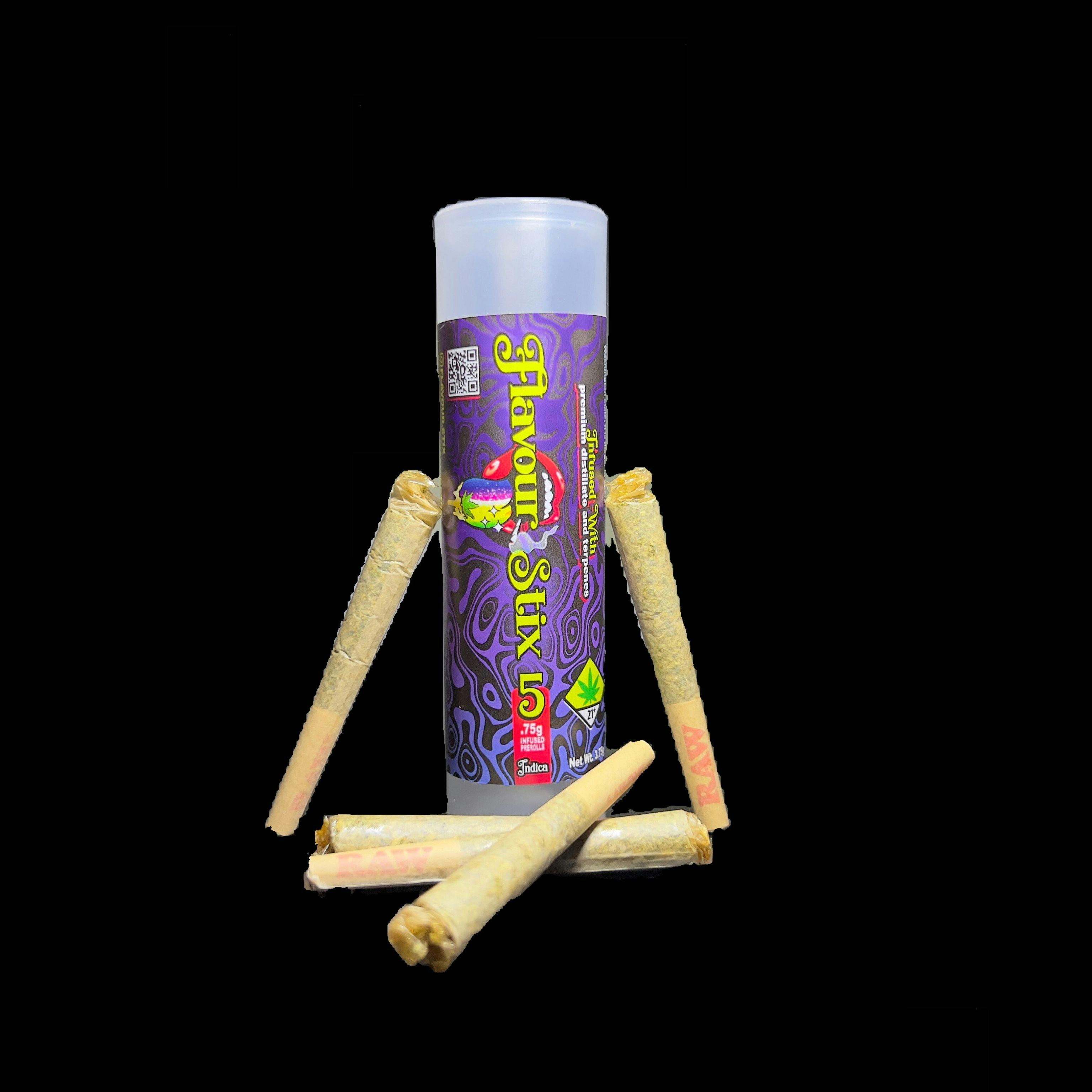 Sour Apple [.75g] | Dank Czar - 5 Pack Infused Flavour Stix