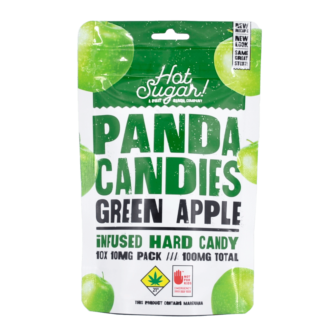 Green Apple Fruit Drops [10pk] (100mg)