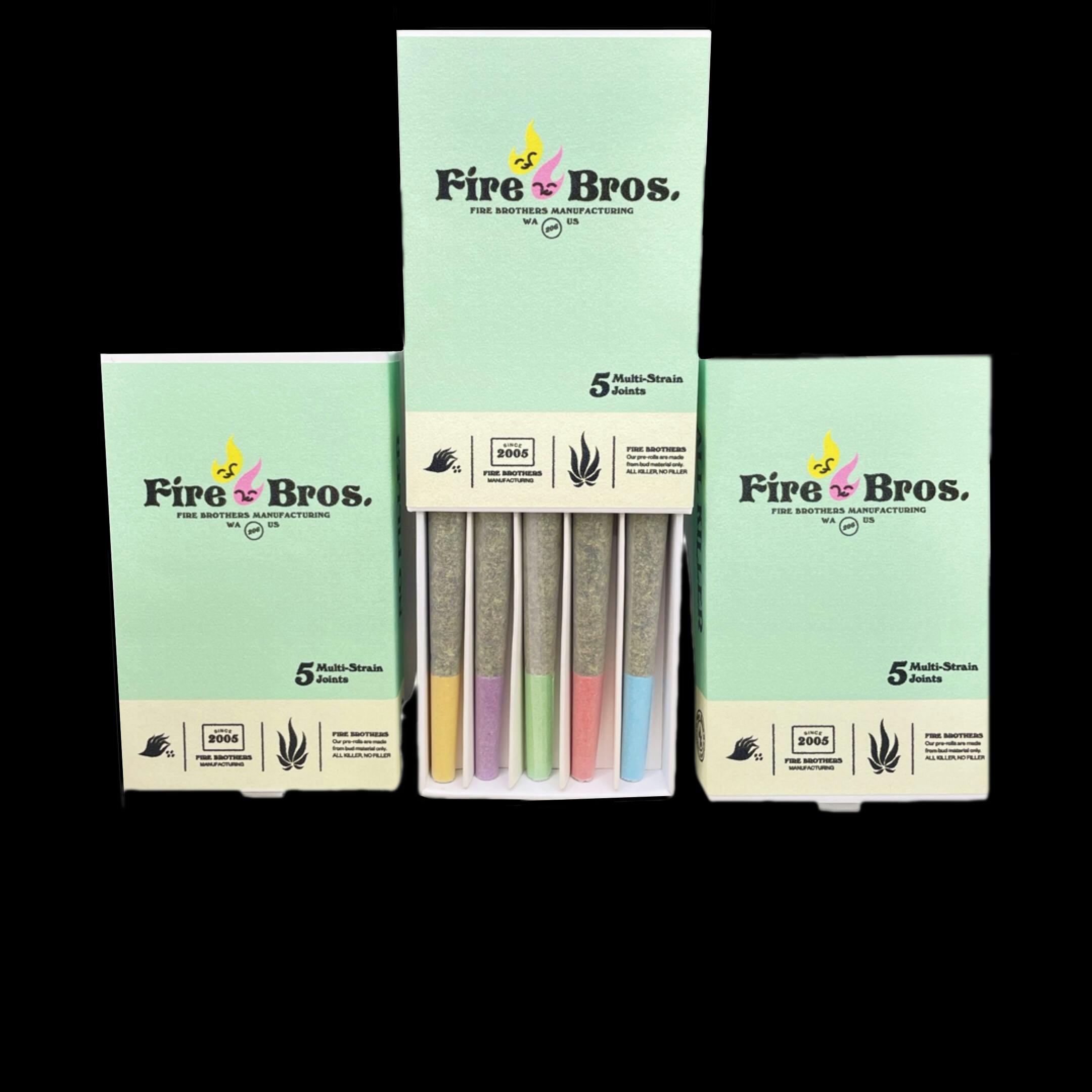 Kandy Kiss Preroll Pack By Fire Bros. [.5g] | Fire Bros. - 5 Pack Pre Roll