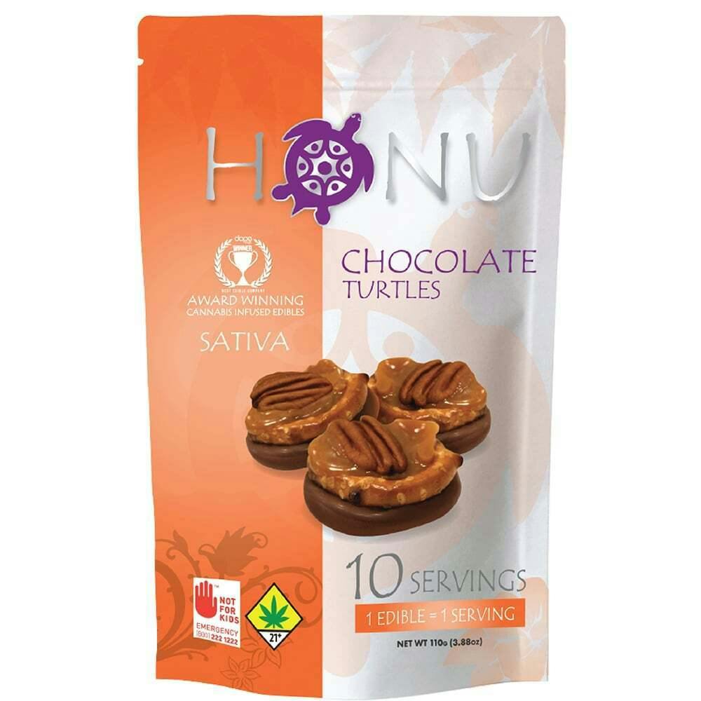 Chocolate Turtle - Sativa [1pk] (10mg) | Honu - Chocolate