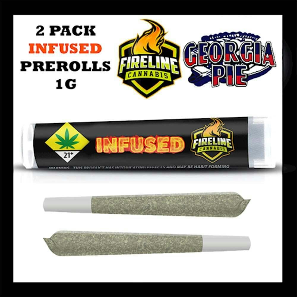 Georgia Pie [.5g] | Fireline - 2 Pack Infused Pre Roll