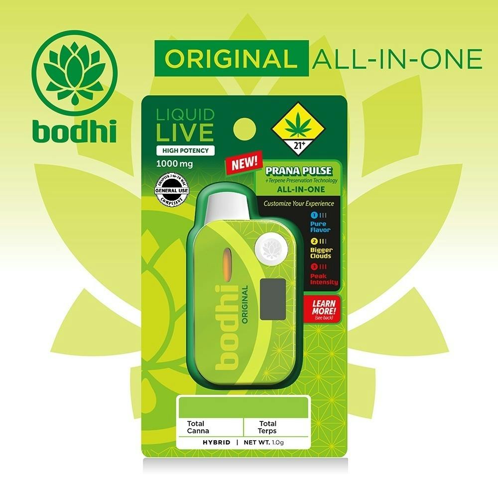 Golden Goat [1000mg] | Bodhi Brands - Original - Prana Pulse - Liquid Live Resin - High Potency