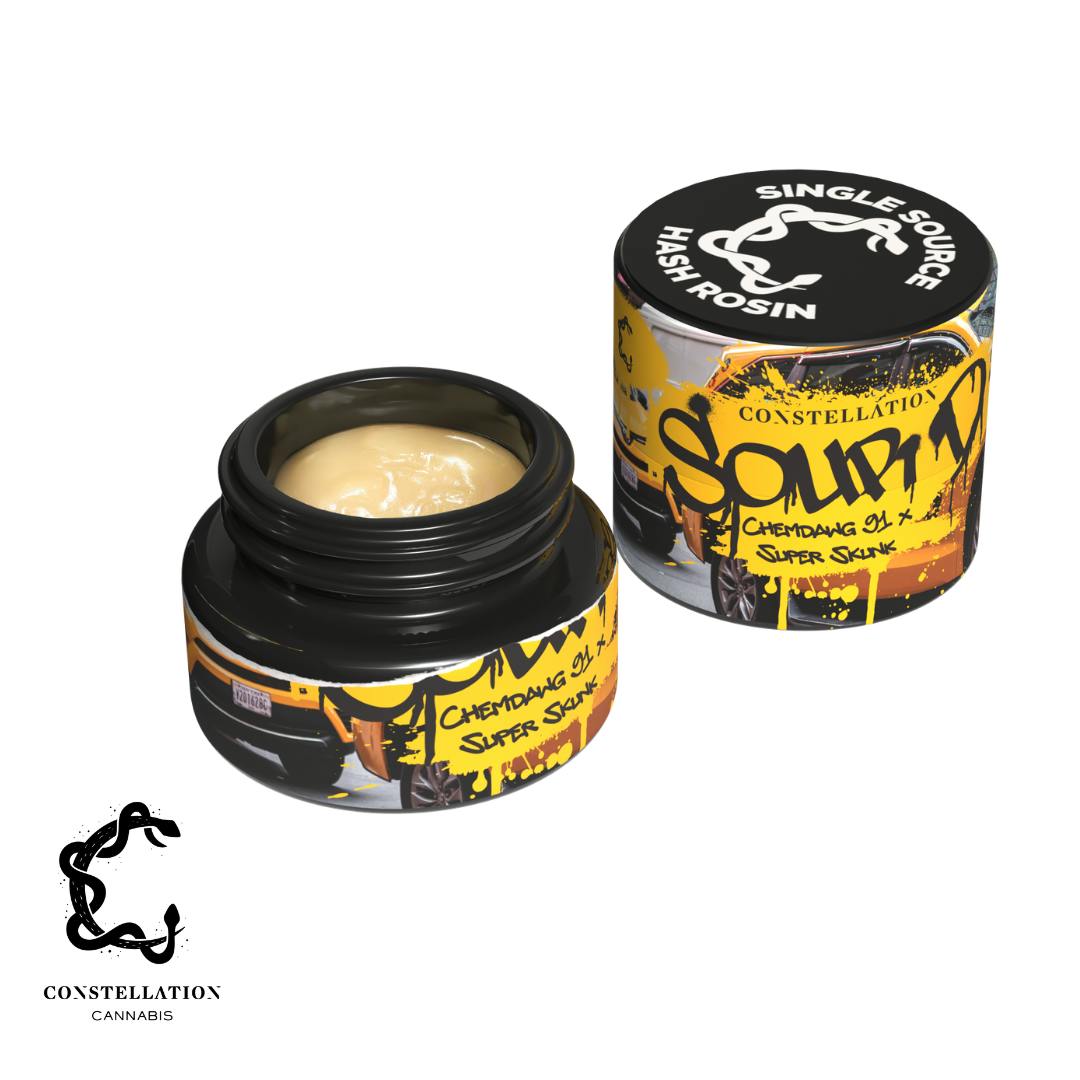 Sour D | Constellation Cannabis - Constellation Rosin (Cold Cure)