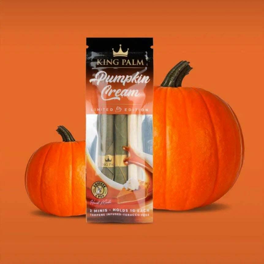 Pumpkin Cream [2pk] | King Palm - Mini Blunt Wraps