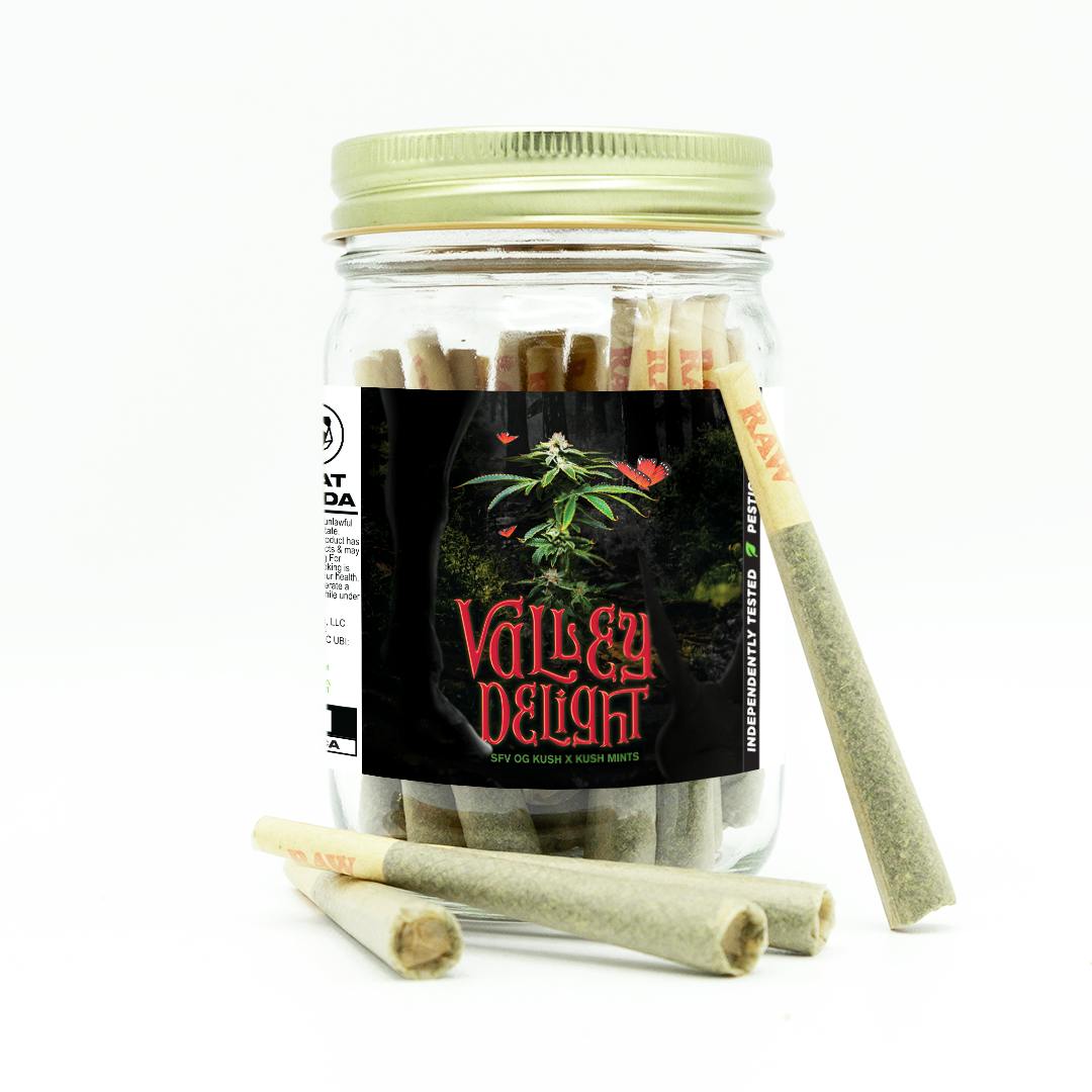 Valley Delight [1g] | Phat Panda - 28 Pack Pre Roll