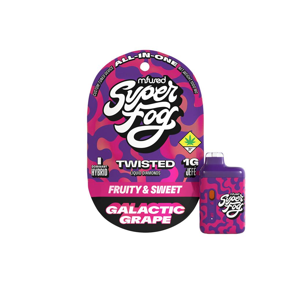 Galactic Grape | TWISTED Liquid Diamonds Jefé Disposable | 1g