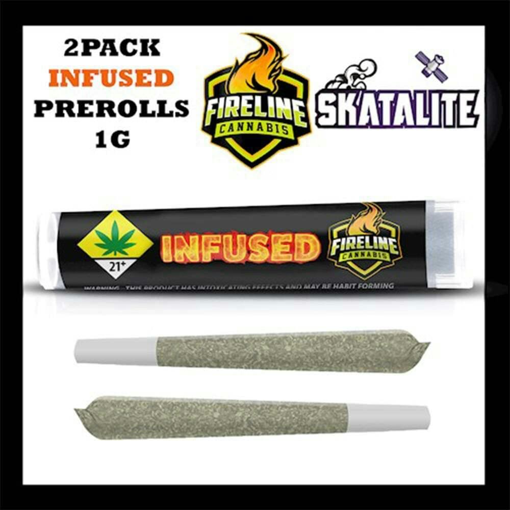 Skatalite [.5g] | Fireline - 2 Pack Infused Pre Roll