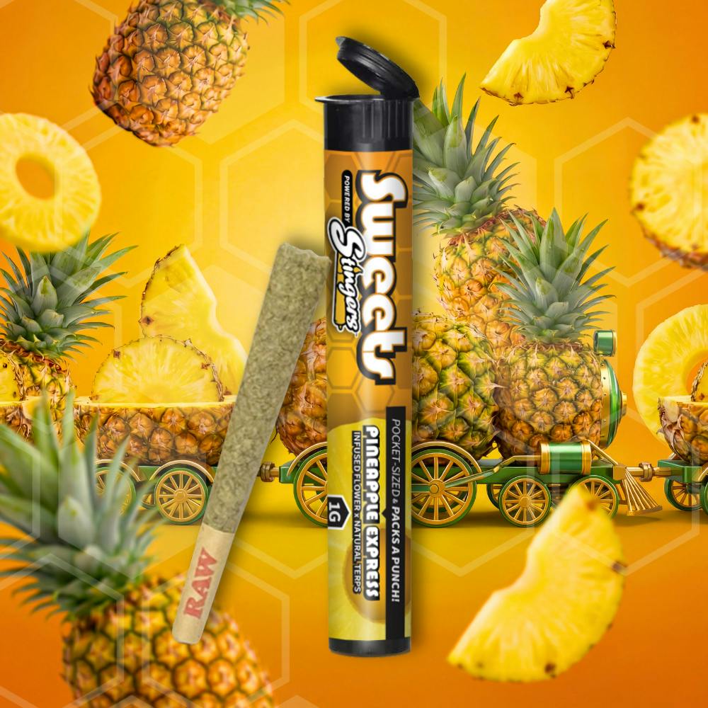 Pineapple Juice [.5g] | Stingers - 2 Pack Infused Sweets Stingers