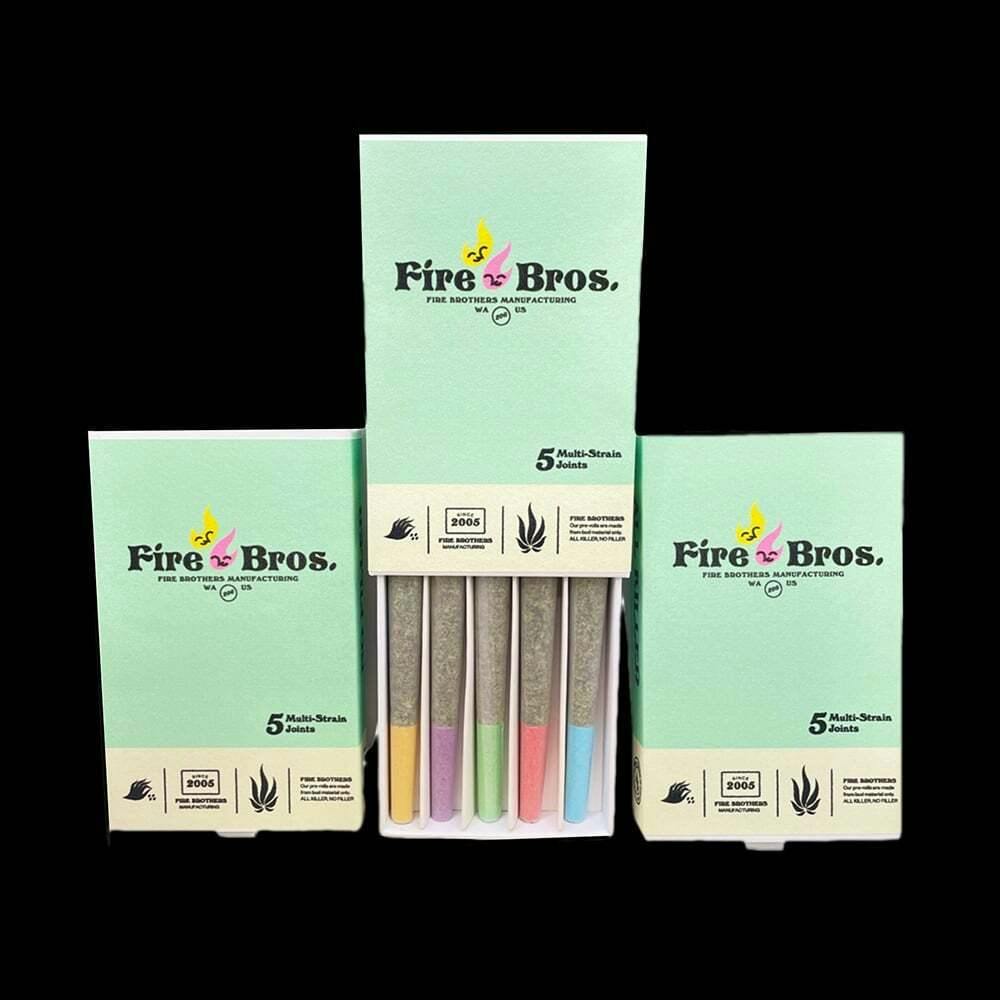 Nutcrackerz Preroll Pack by Fire Bros. [.5g] | Fire Bros. - 5 Pack Pre Roll