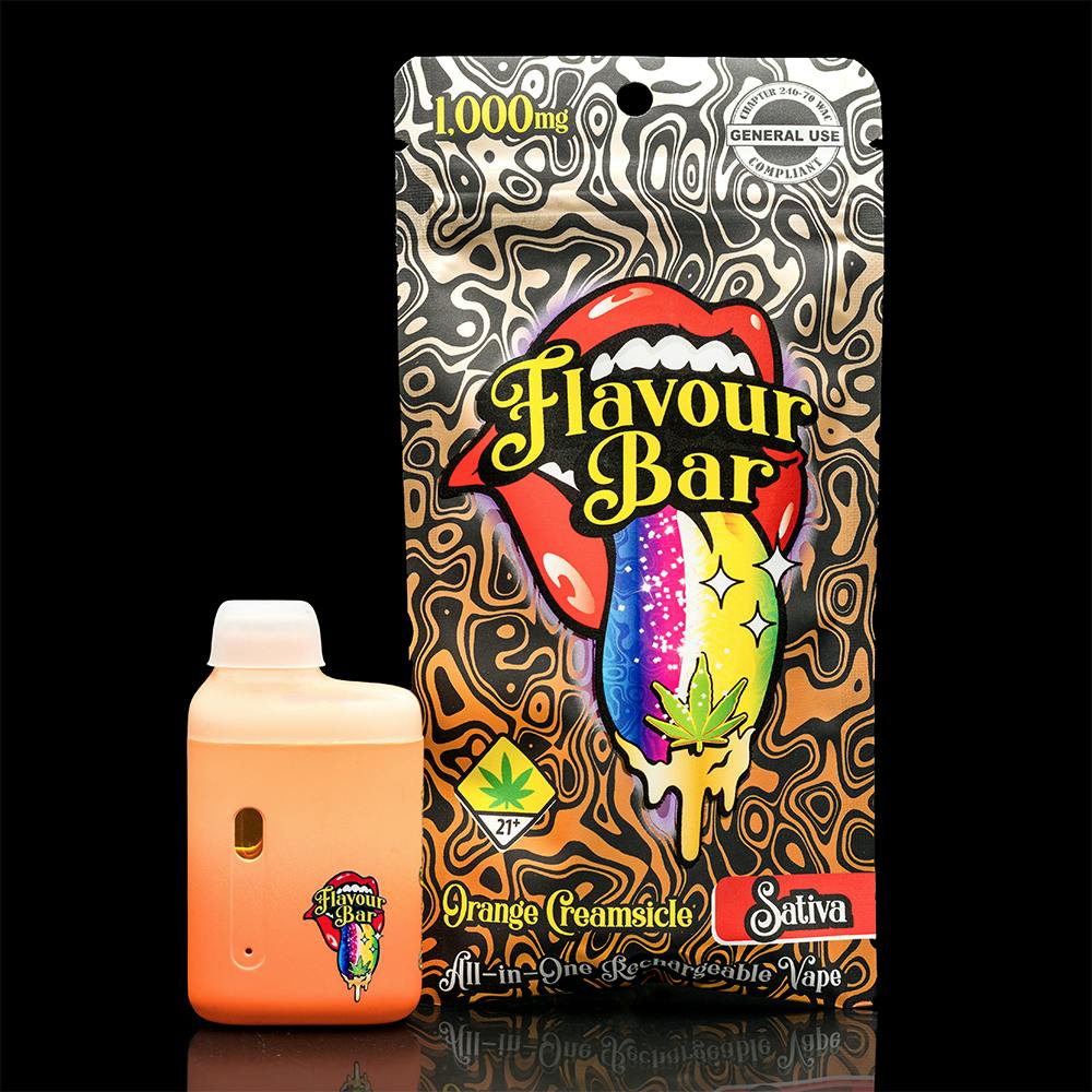 Orange Creamsicle [1000mg] | Dank Czar - Flavour Bar Disposable