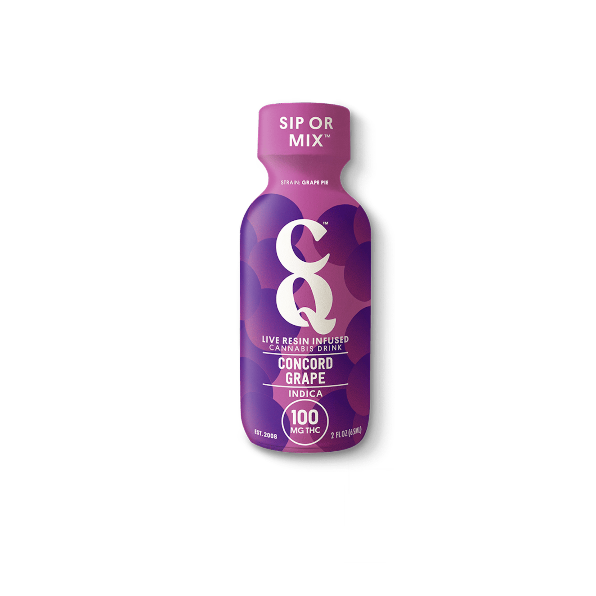 Concord Grape w/ GRAPE PIE Live Resin [2oz] (100mg) | CQ/Cannabis Quencher - Shot