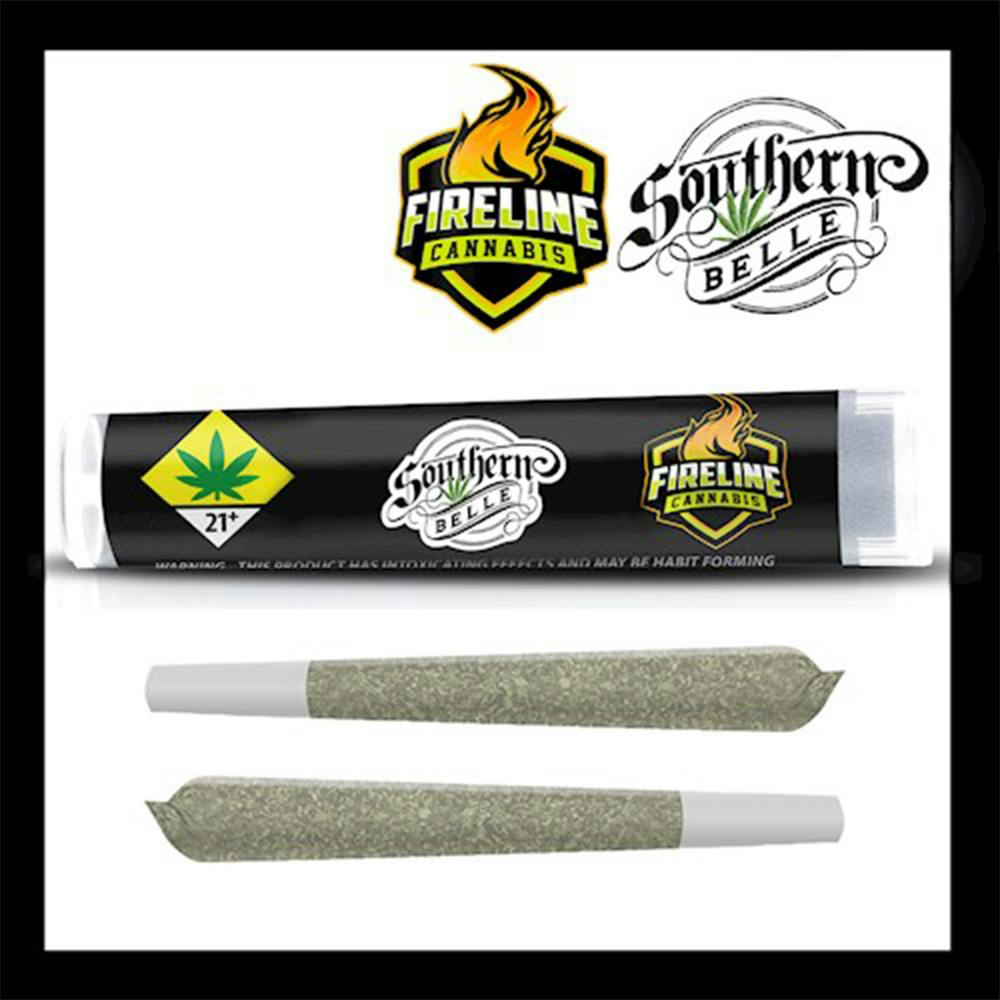 Southern Belle [.5g] | Fireline - 2 Pack Pre Roll