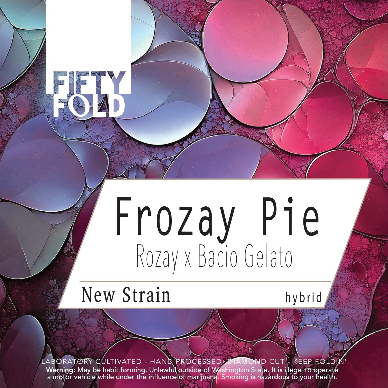 Frozay Pie [.75g] | Fifty Fold - Infused - Snickerdoobie