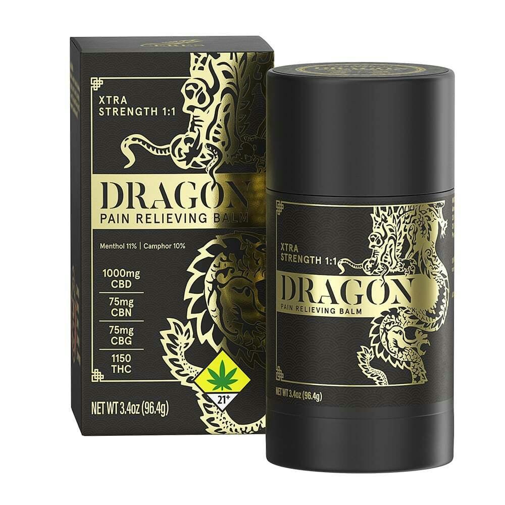 1:1 Xtra Strength [3.4oz] (1000mg CBD/1150mg THC/75mg CBN/75mg CBG) | Ceres - Dragon Roll-Up