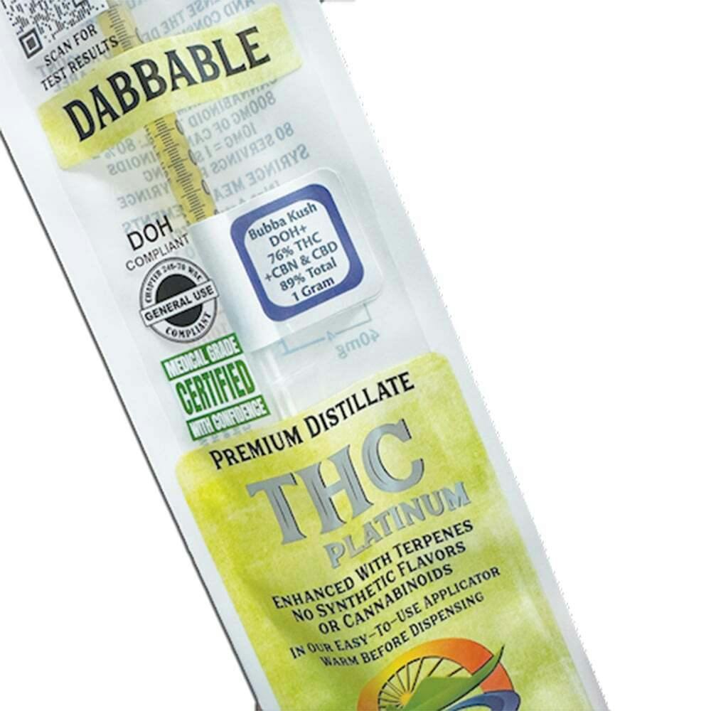 Bubba Kush | Skagit Organics - THC Platinum Distillate