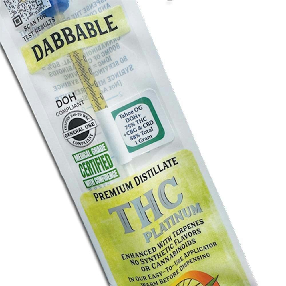 GG#4 | Skagit Organics - THC Platinum Distillate