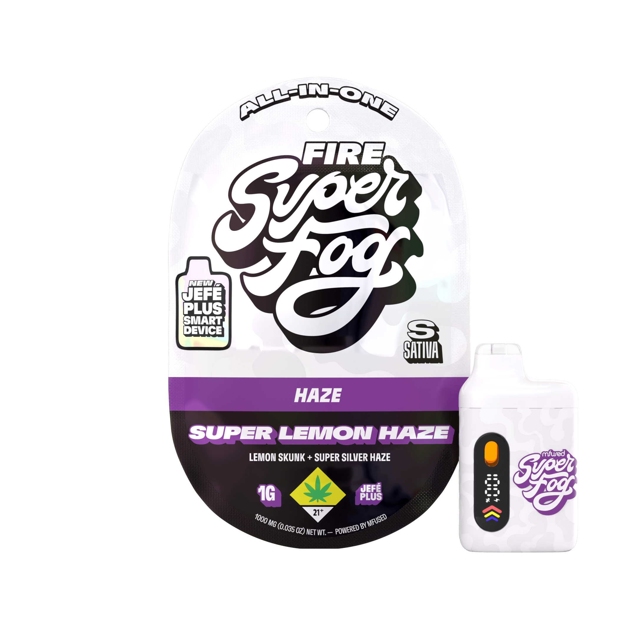 Super Lemon Haze [1000mg] | Mfused - Super Fog - FIRE Liquid Diamond Jefé Plus