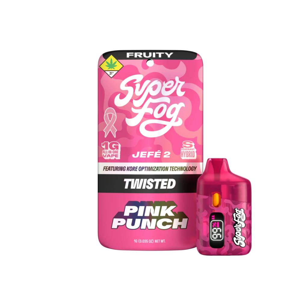 Pink Punch [1000mg] | Mfused - Super Fog - TWISTED Liquid Diamond Jefé 2