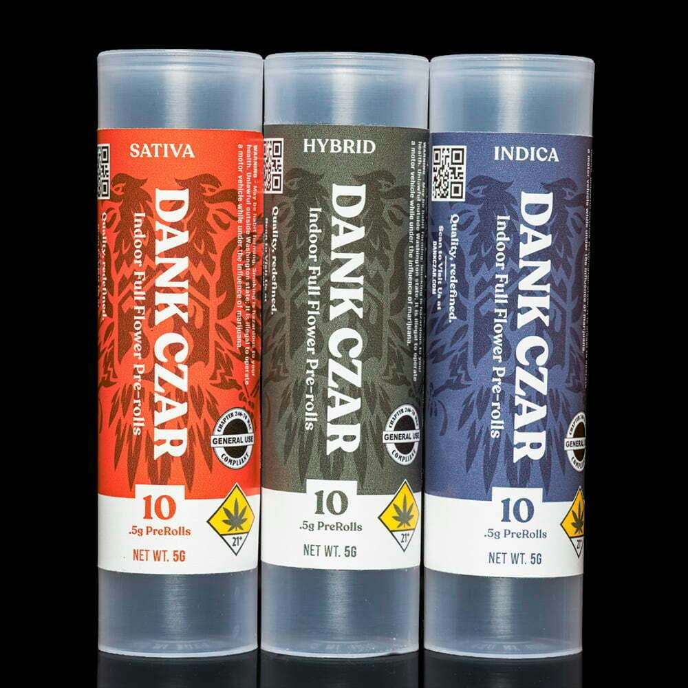 GMO [.5g] | Dank Czar - 10 Pack Pre Roll